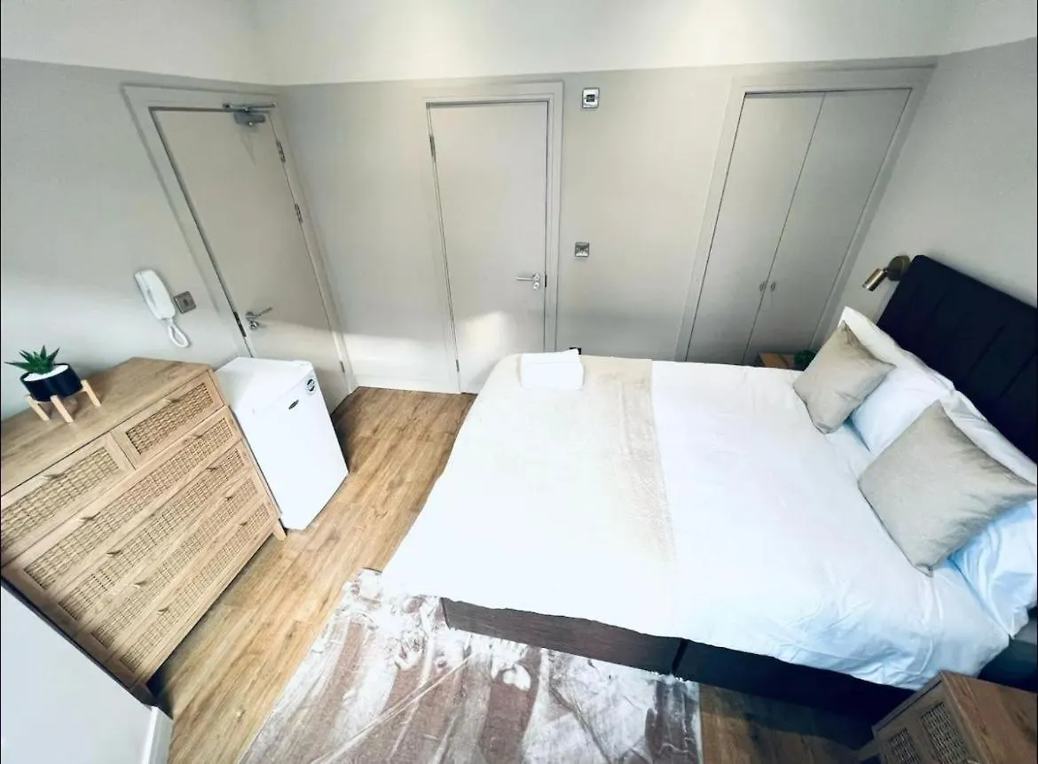 Aparthotel London South Charming Ensuite Look Like Hotel Designer Room Großbritannien